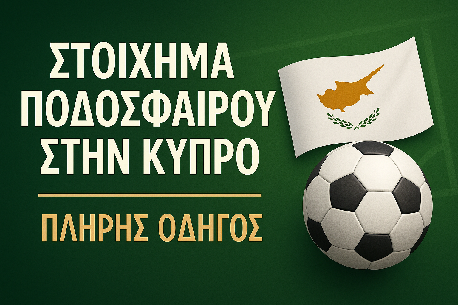 Στοίχημα ποδοσφαίρου στην Κύπρο: πλήρης οδηγός για παίκτες και φιλάθλους