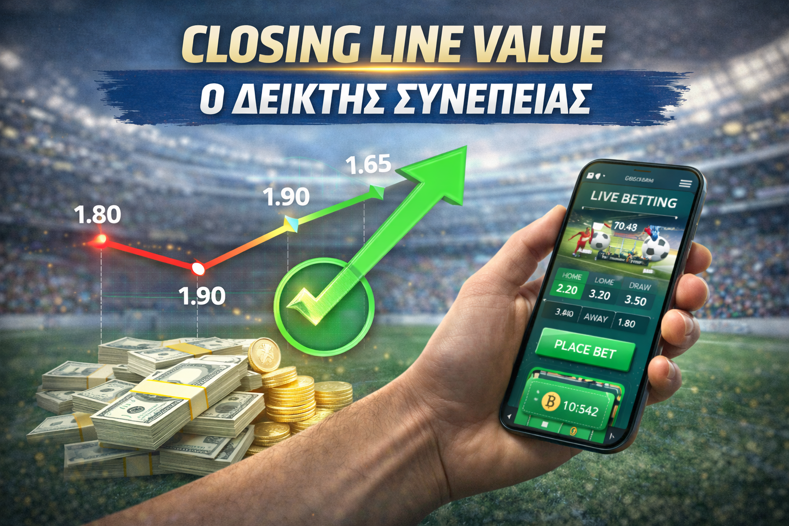 Closing Line Value (CLV): ο δείκτης συνέπειας στο αθλητικό στοίχημα